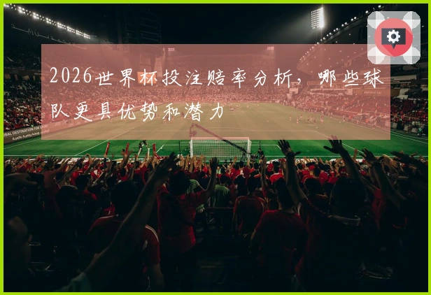 2026世界杯投注赔率分析，哪些球队更具优势和潜力